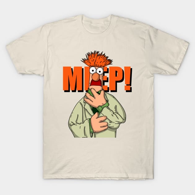 Beaker Muppets T-Shirt by Luna Illustration